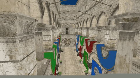 A fly through of sponza being rendered in my engine.